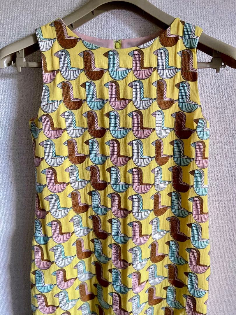 ミナペルホネン wood bird ワンピース 36