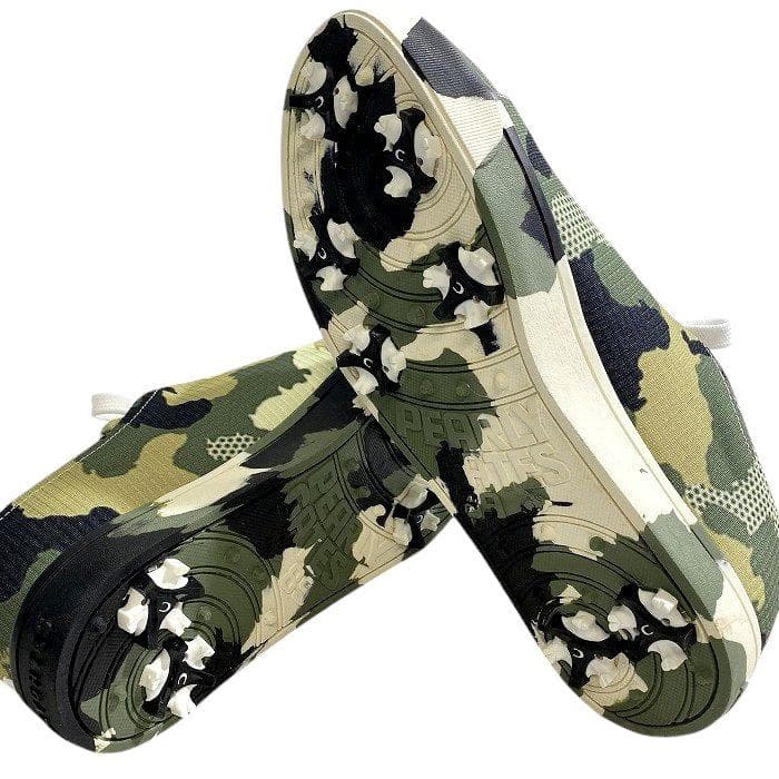 パーリーゲイツ ゴルフ 迷彩 ソフトスパイク ゴルフシューズ 定3.5万24.5