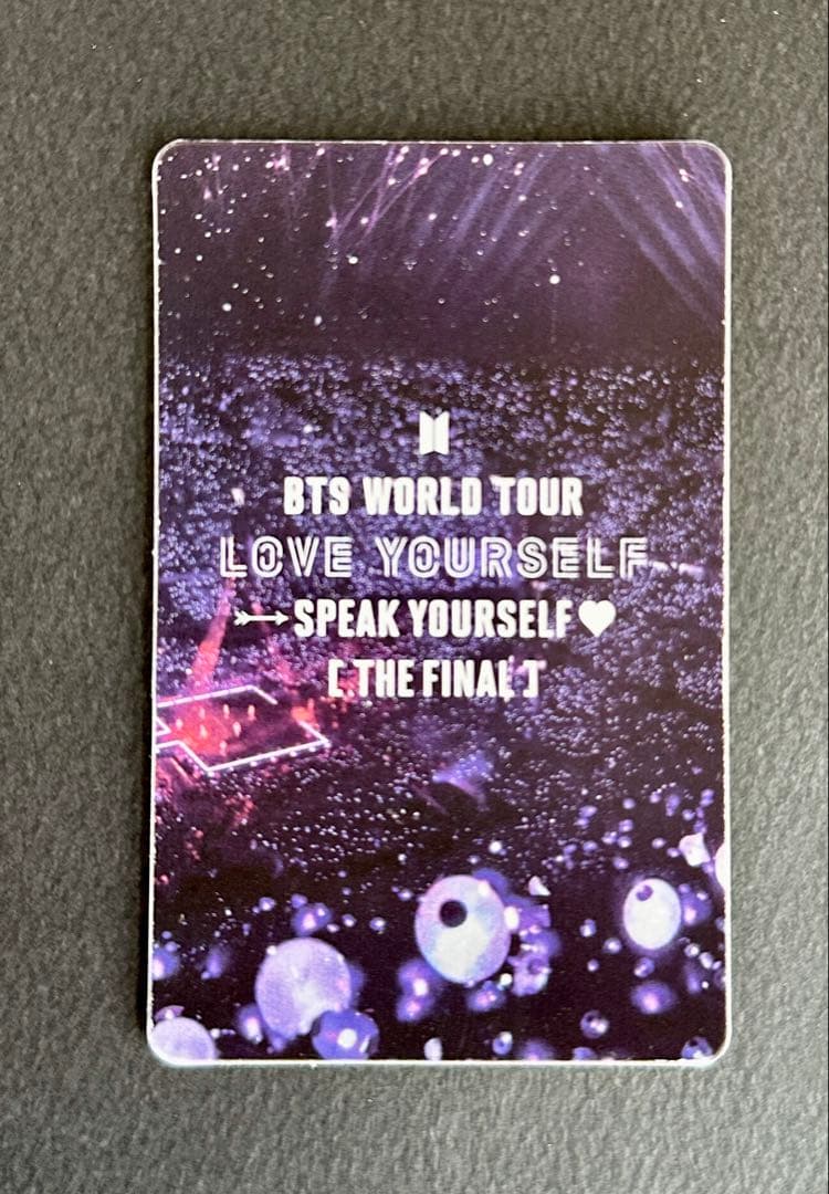 BTS SYS FINAL 公式 ソウルコン 会場トレカ ジミン JIMIN