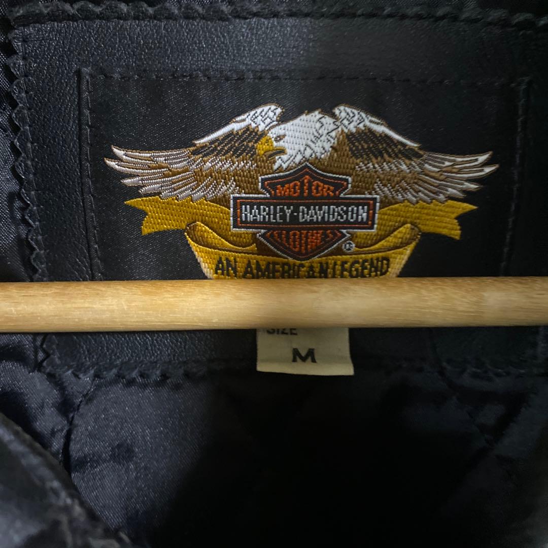 Harley-Davidson シングルライダース レザージャケット Mサイズ