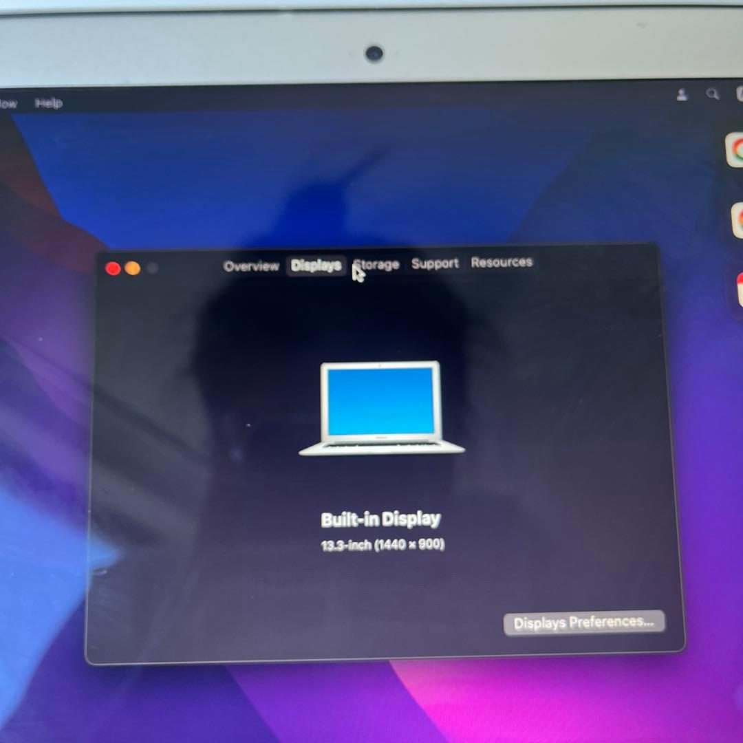 Apple MacBook air 2017 13 inchシルバー 本体