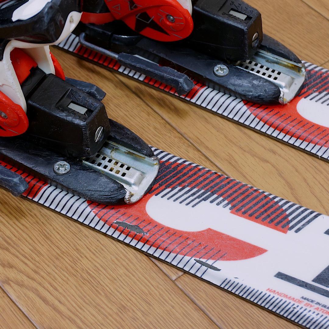 メンテ済 130cm 靴24cm ATOMIC スキーセット