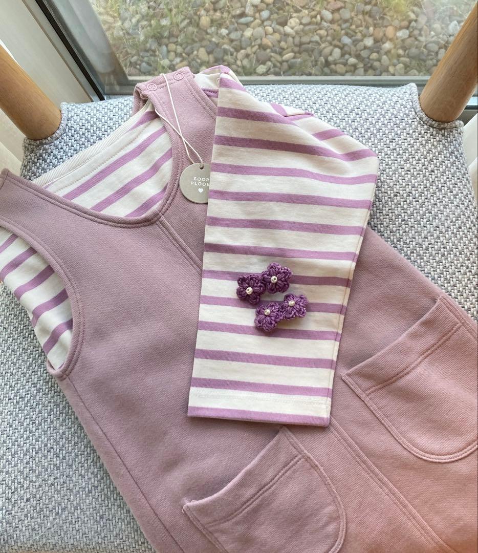 soorploom shift dress sugar ピンク4y