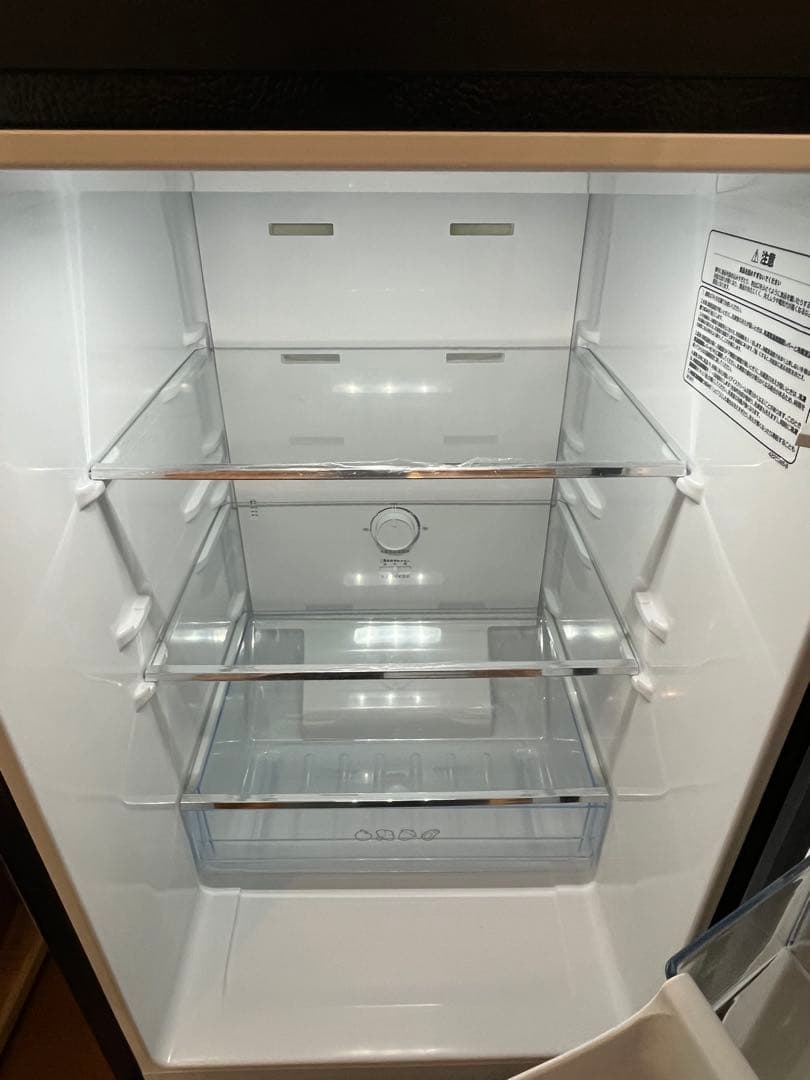 Hisense 冷蔵庫 ブラック 上下二段式