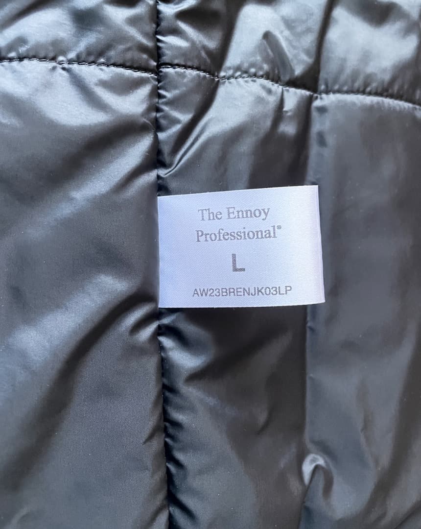 ENNOY スタイリスト私物 2023 NYLON PADDED JACKET