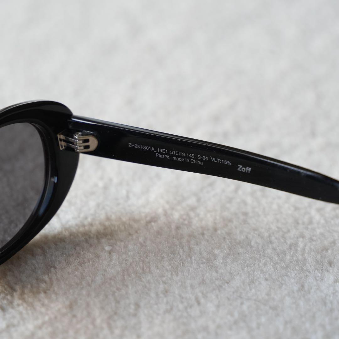 【美品・完売品】Zoff × 伊原葵 コラボサングラス ブラック
