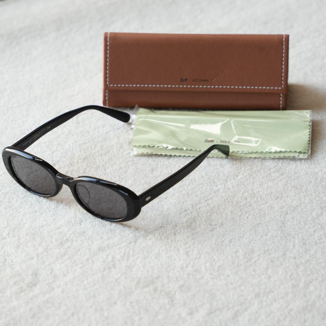 【美品・完売品】Zoff × 伊原葵 コラボサングラス ブラック