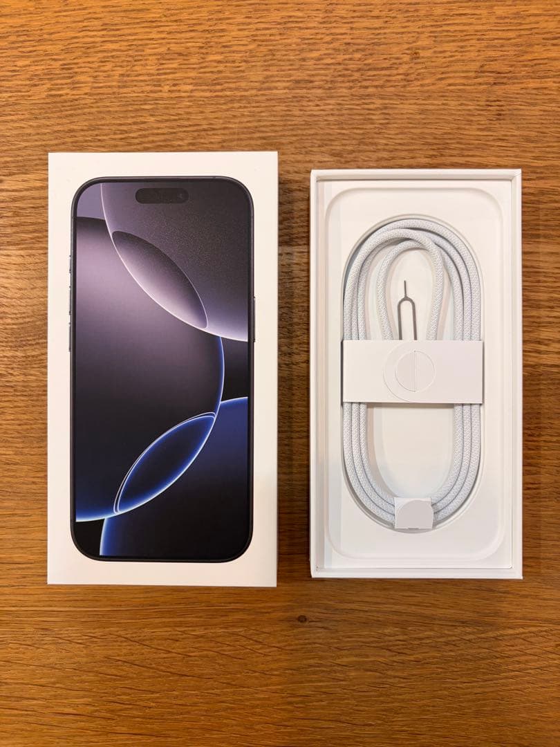 美品　バッテリー最大容量94% iPhone 16 Pro 256GB ブラック