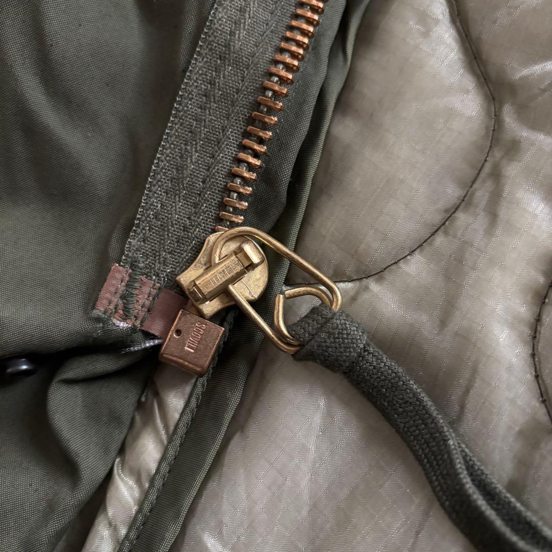 希少　Sサイズ　米軍実物　フルセット　70S M-65 フィッシュテールパーカー