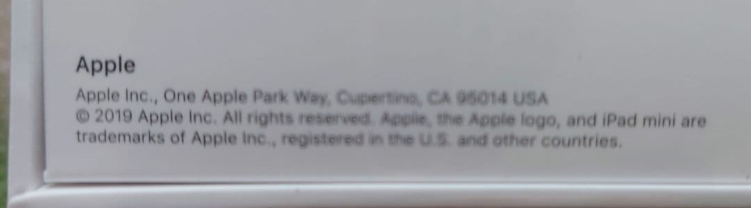 新品未開封　iPAD mini Wi-Fi 64GB　第5世代