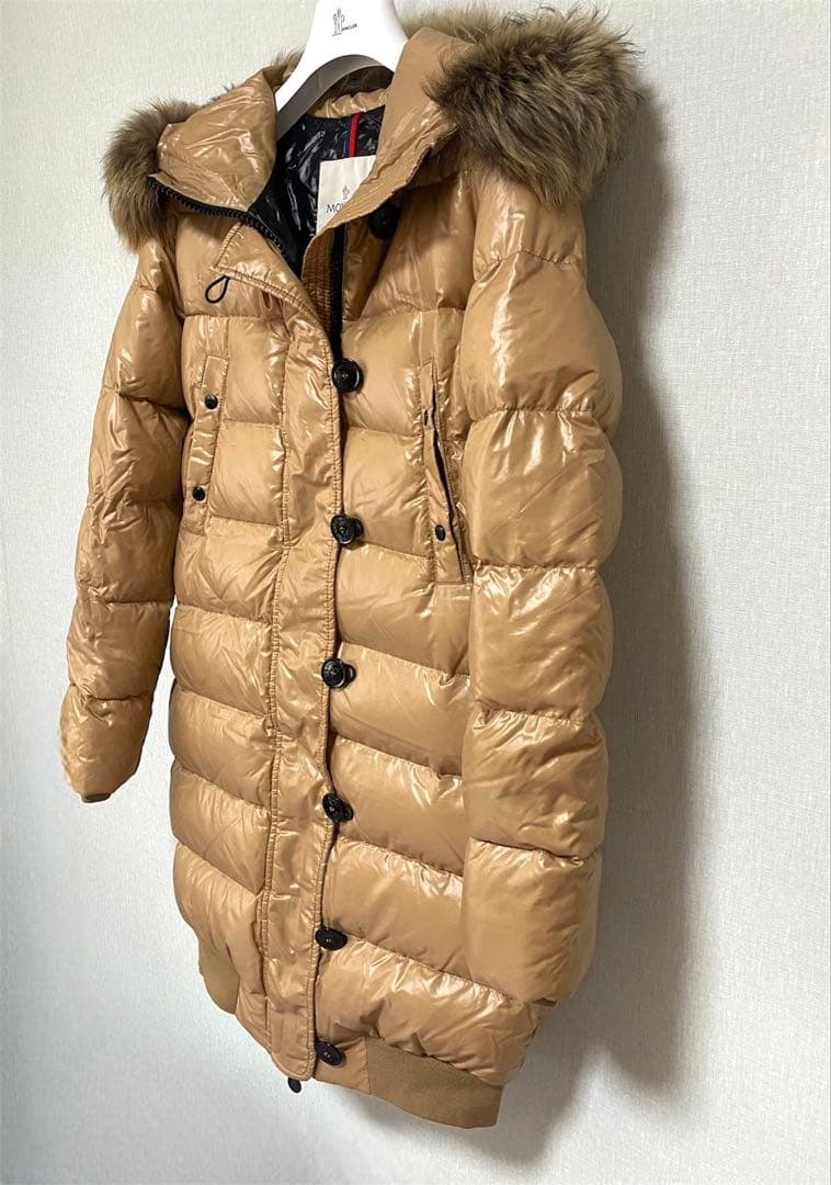 SuiBhove＊MONCLER モンクレール＊リアルファーロングコート
