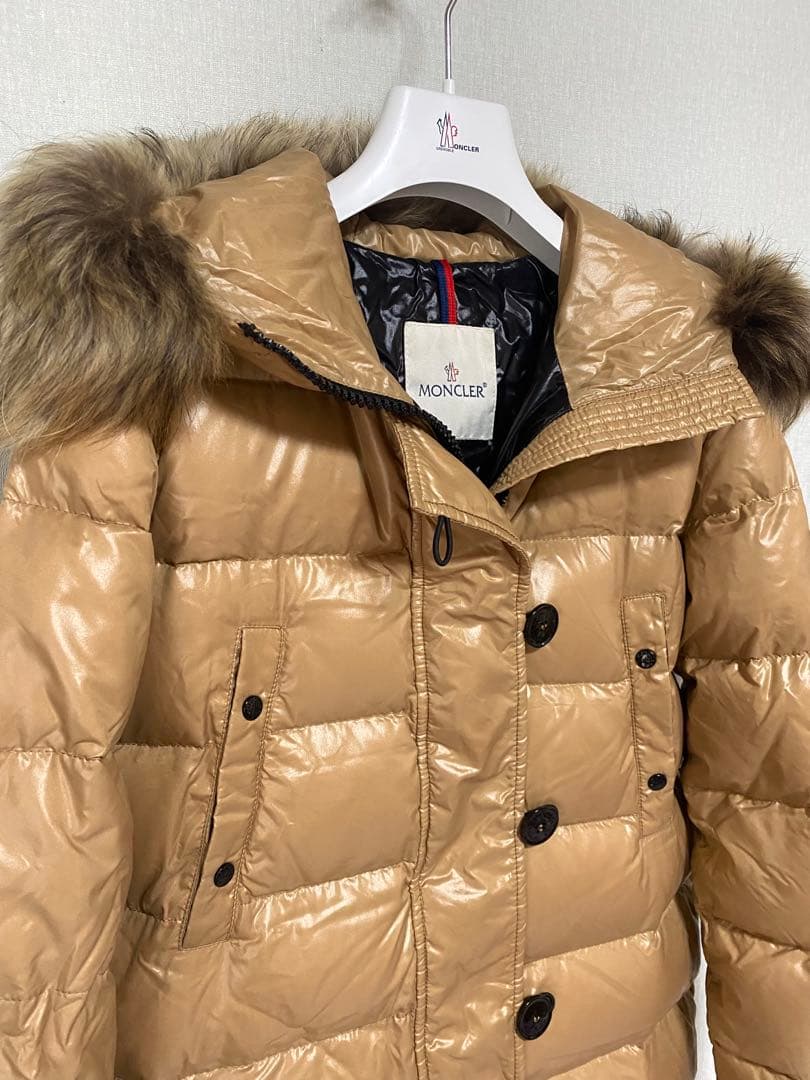 SuiBhove＊MONCLER モンクレール＊リアルファーロングコート