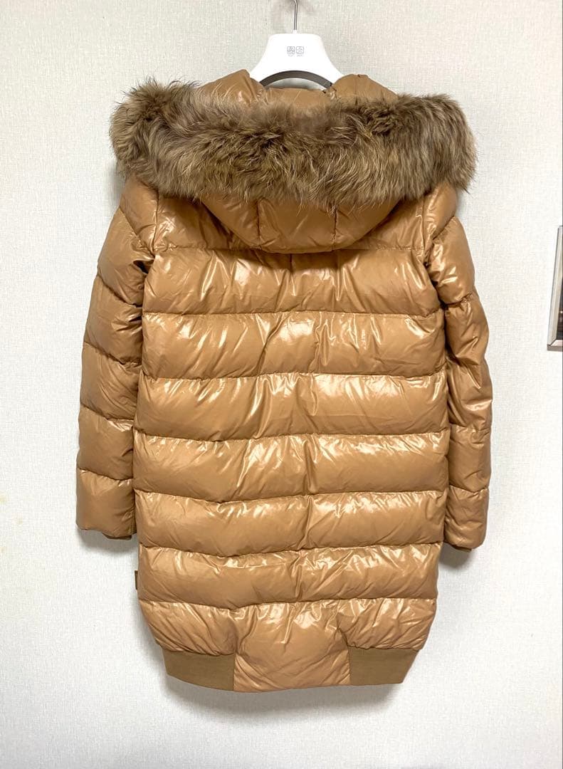 SuiBhove＊MONCLER モンクレール＊リアルファーロングコート