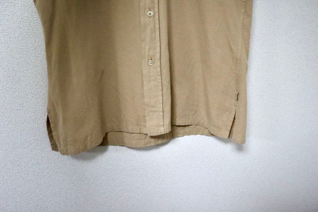 DRIES VAN NOTEN ベージュ長袖シャツ　イタリア製