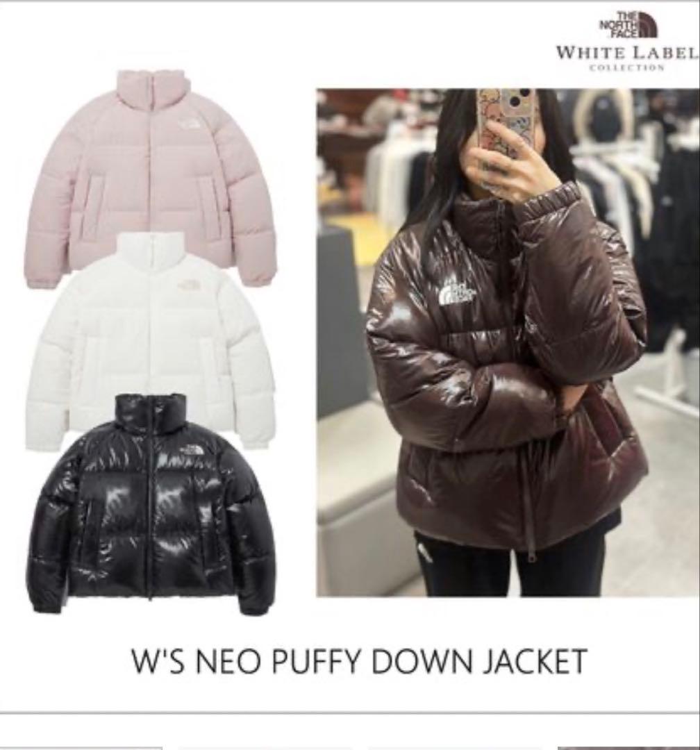 韓国限定モデルTHE NORTH FACE ダウン Ivory