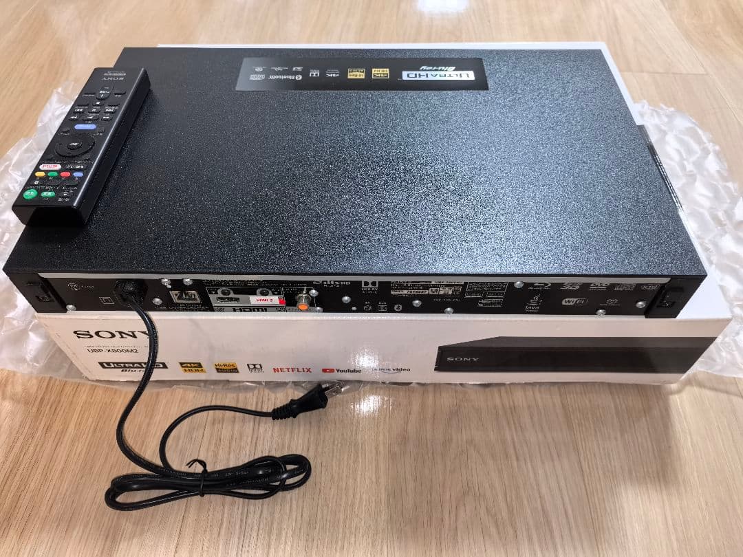 【値下げ、美品】SONY UBP-X800M2 ブルーレイプレーヤー