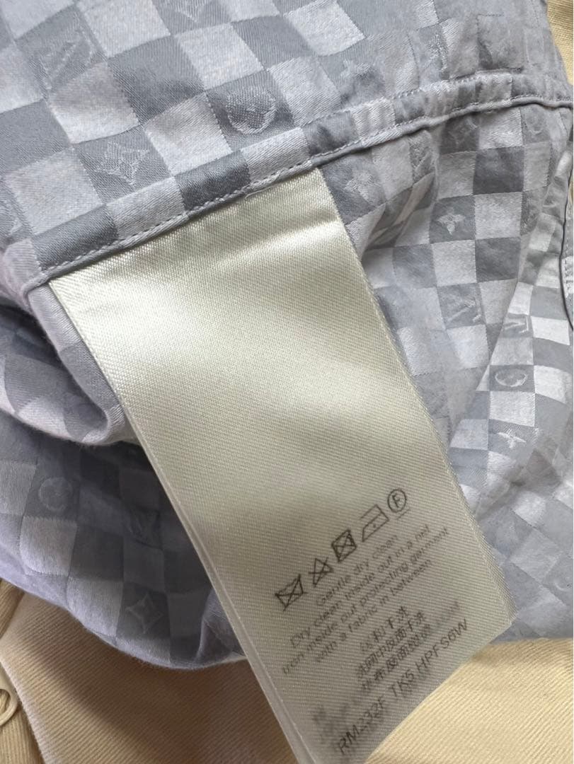 ルイヴィトン　シャツ　ダミエ　直営店購入品
