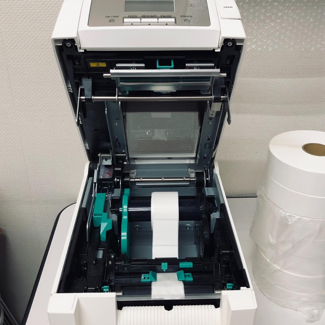 TEC　バーコード ラベル プリンタ　BA420T-TS12-S