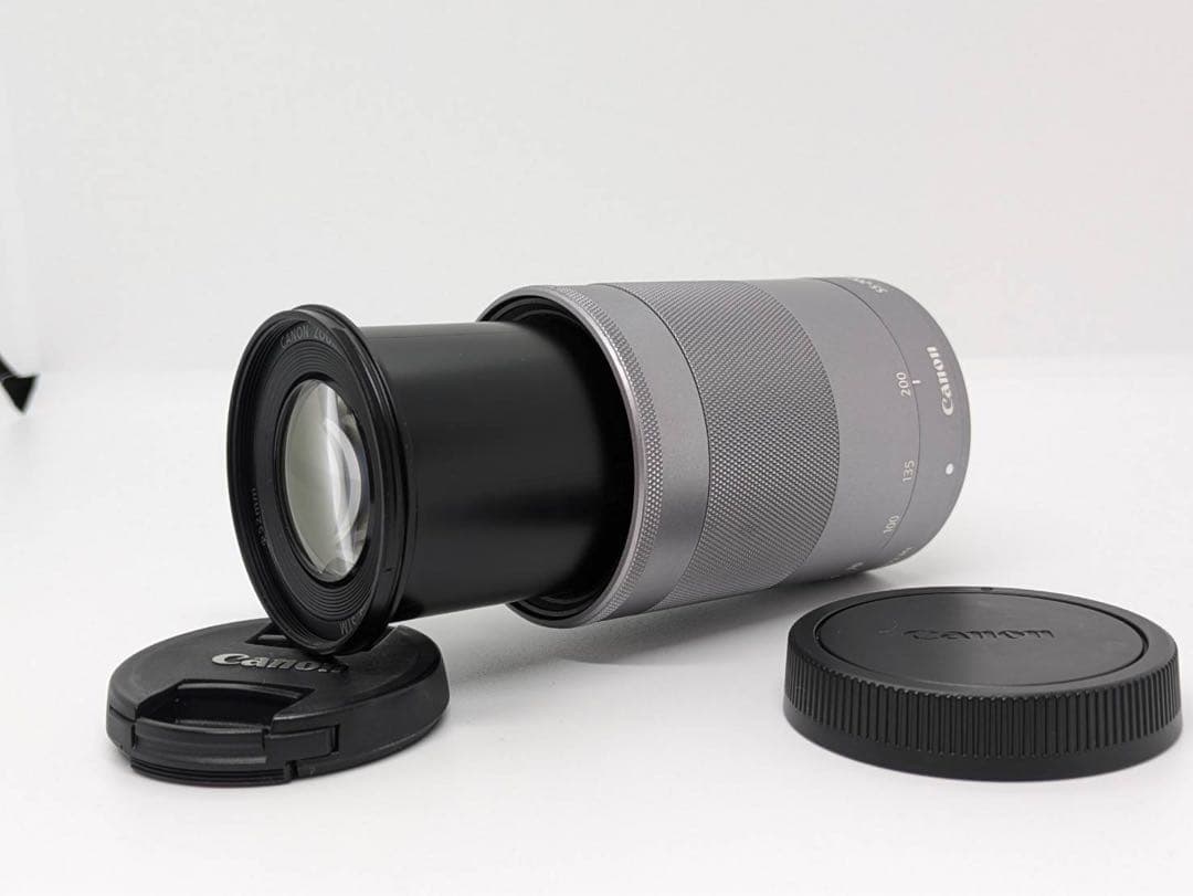 大人気望遠レンズ♪Canon EF-M 55-200mm IS STM シルバー