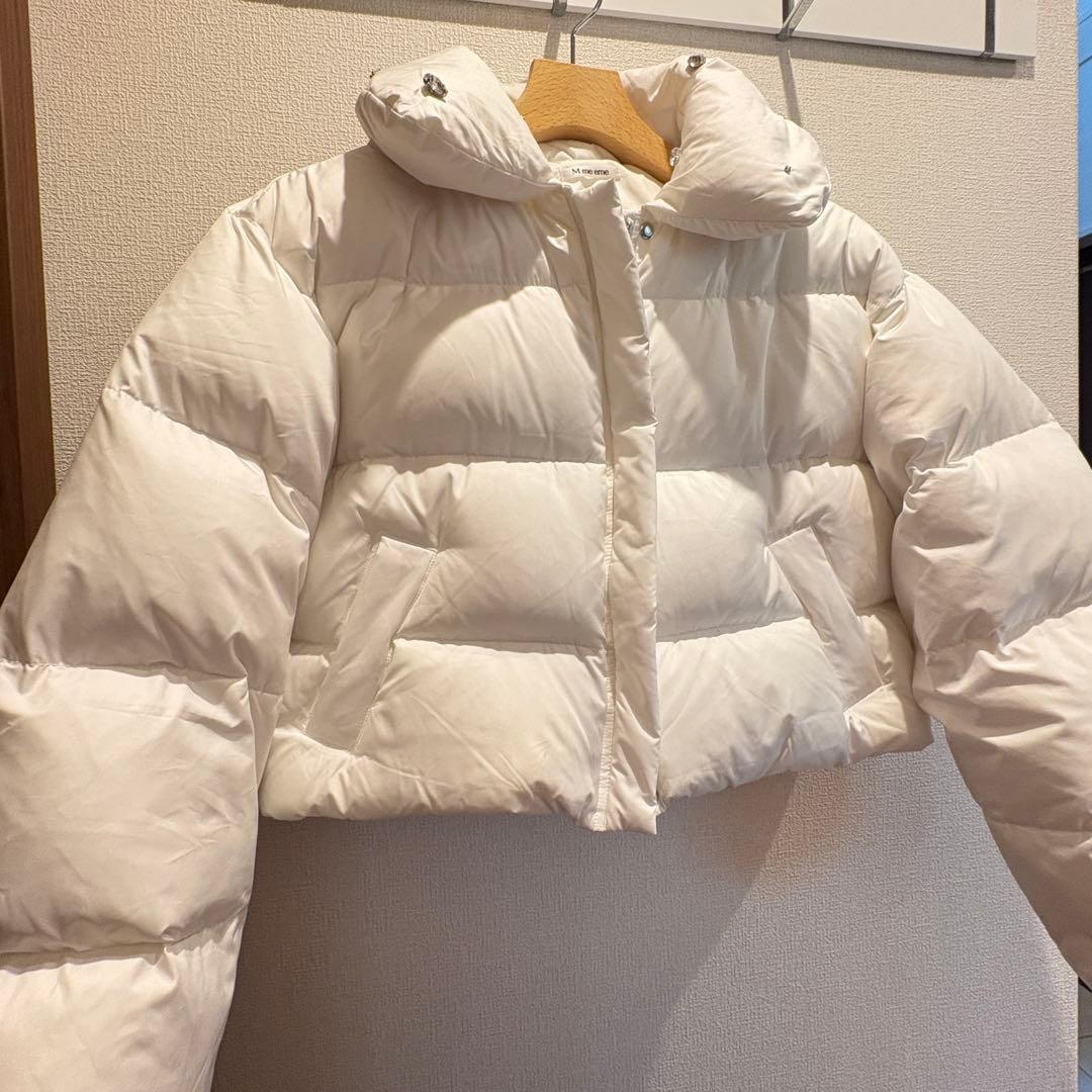 ジャケット・アウター M me eme Bijou cropped down jacket