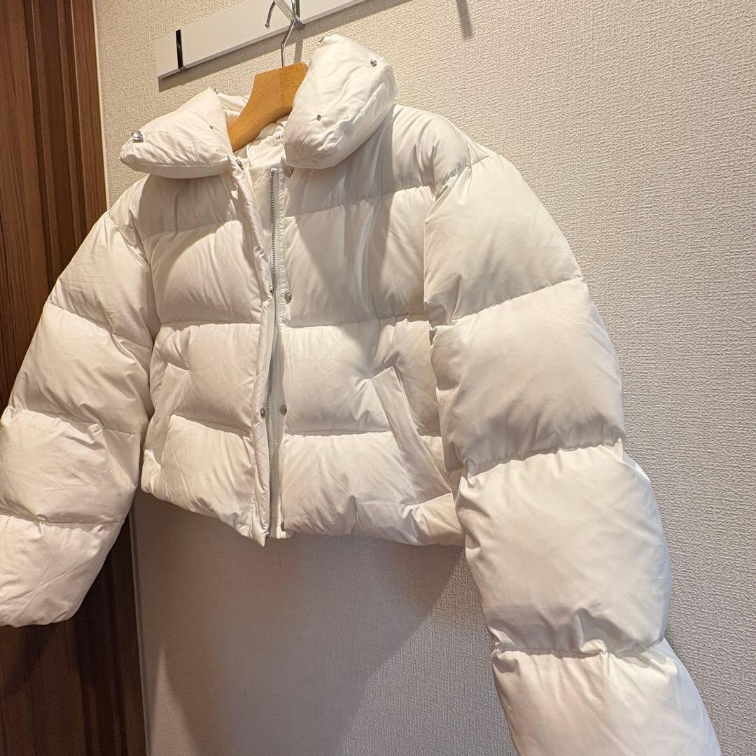 ジャケット・アウター M me eme Bijou cropped down jacket