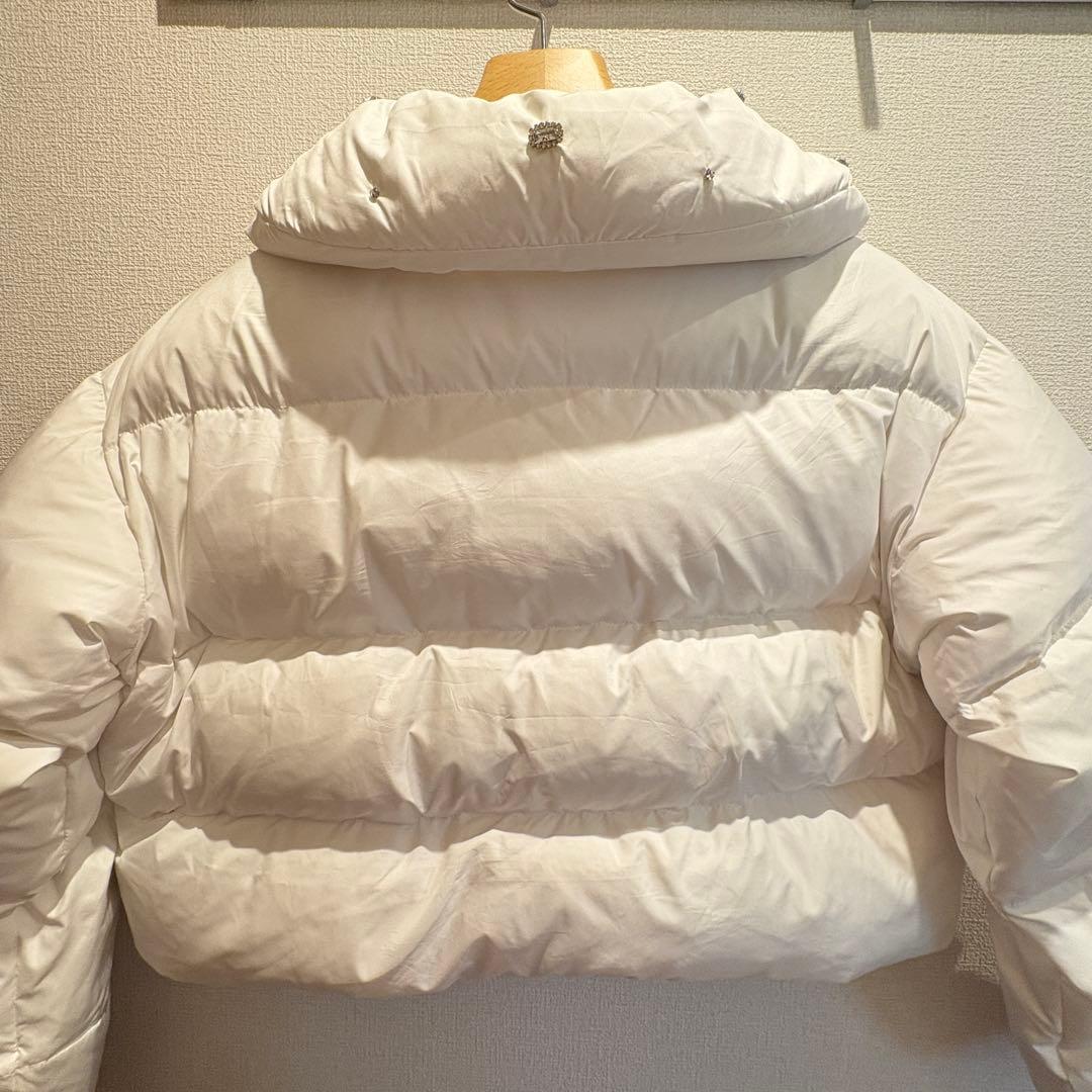 ジャケット・アウター M me eme Bijou cropped down jacket