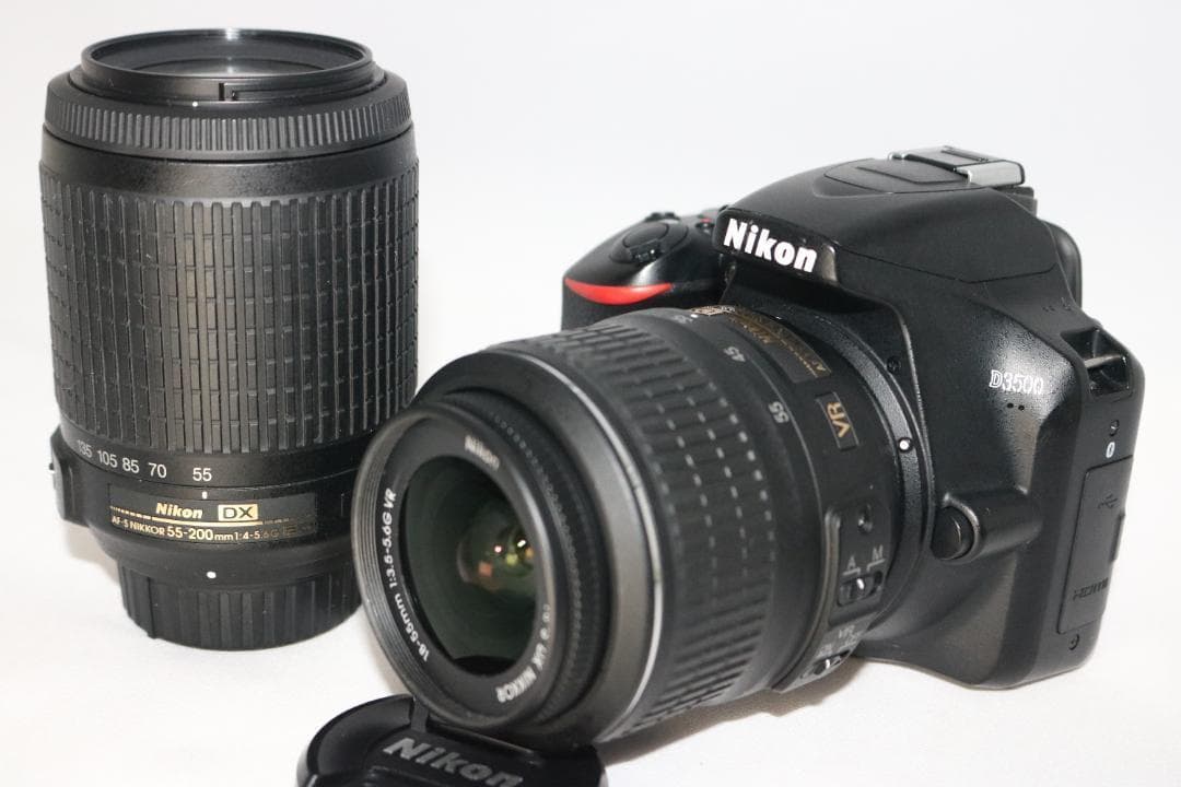 ⭐シリーズ最新！ Nikon D3500 ⭐ ダブルレンズセット ⭐一眼レフ