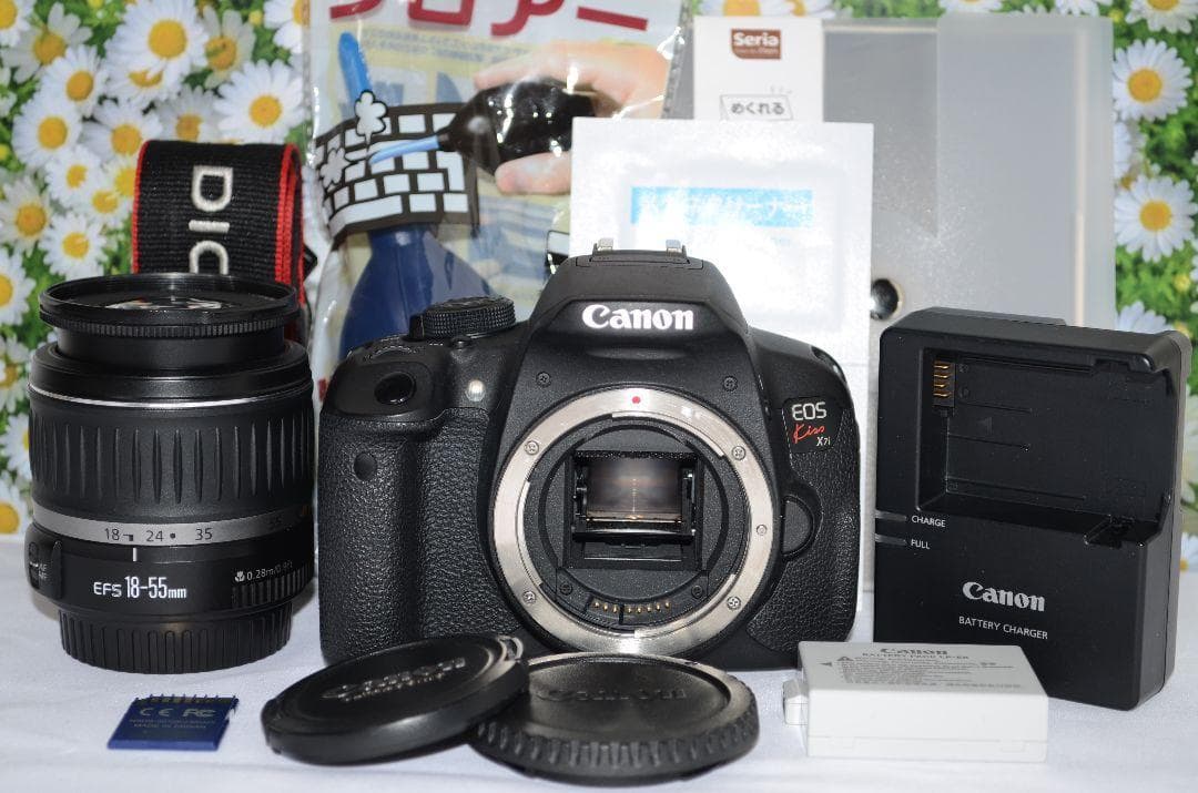 ❤️自撮りOK❤️Canonキャノン EOS kiss x7i レンズキット❤️