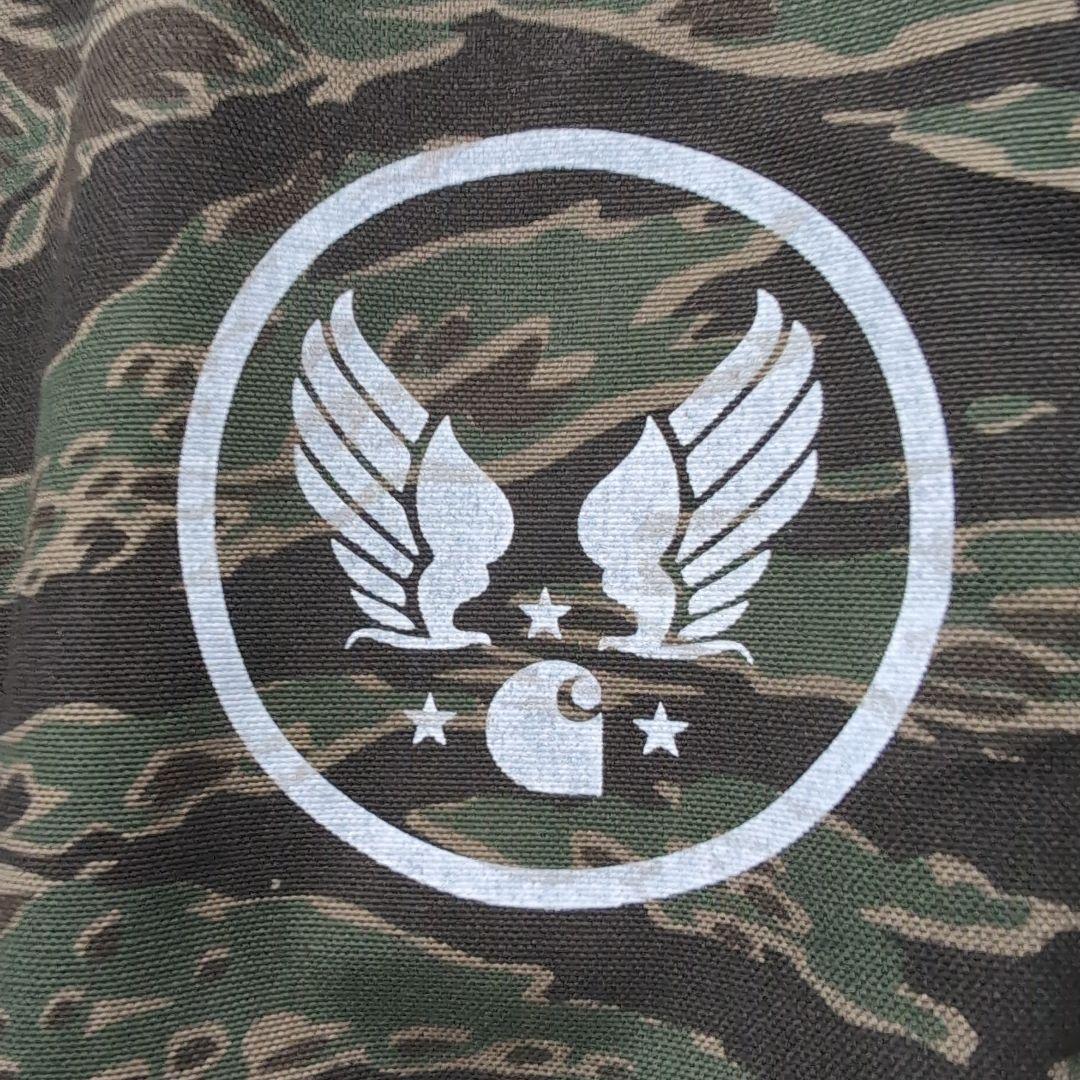 激レア　Carhartt　タグ付き　迷彩柄　ループエムブレムジャケット　Mサイズ