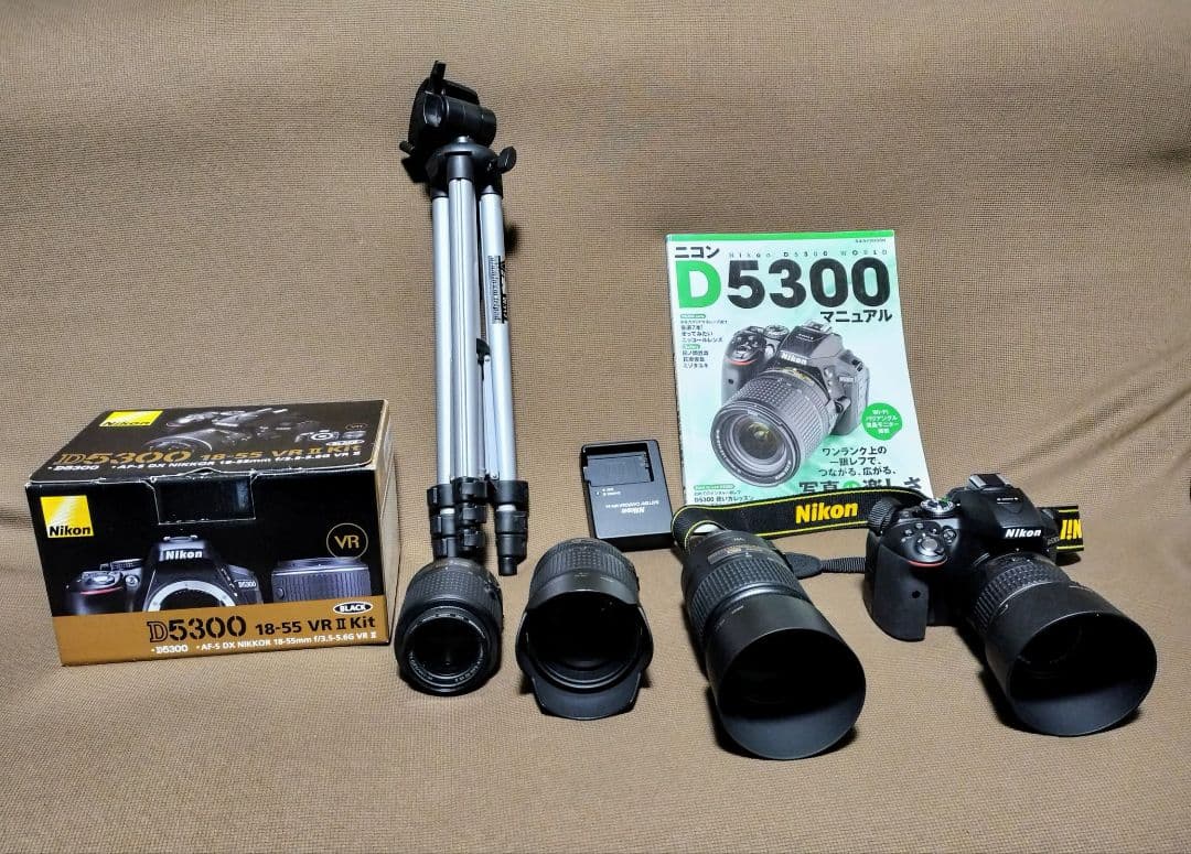 最終値下げ‼️Nikon D5300 デジタル一眼レフカメラ まとめ売り‼️美品