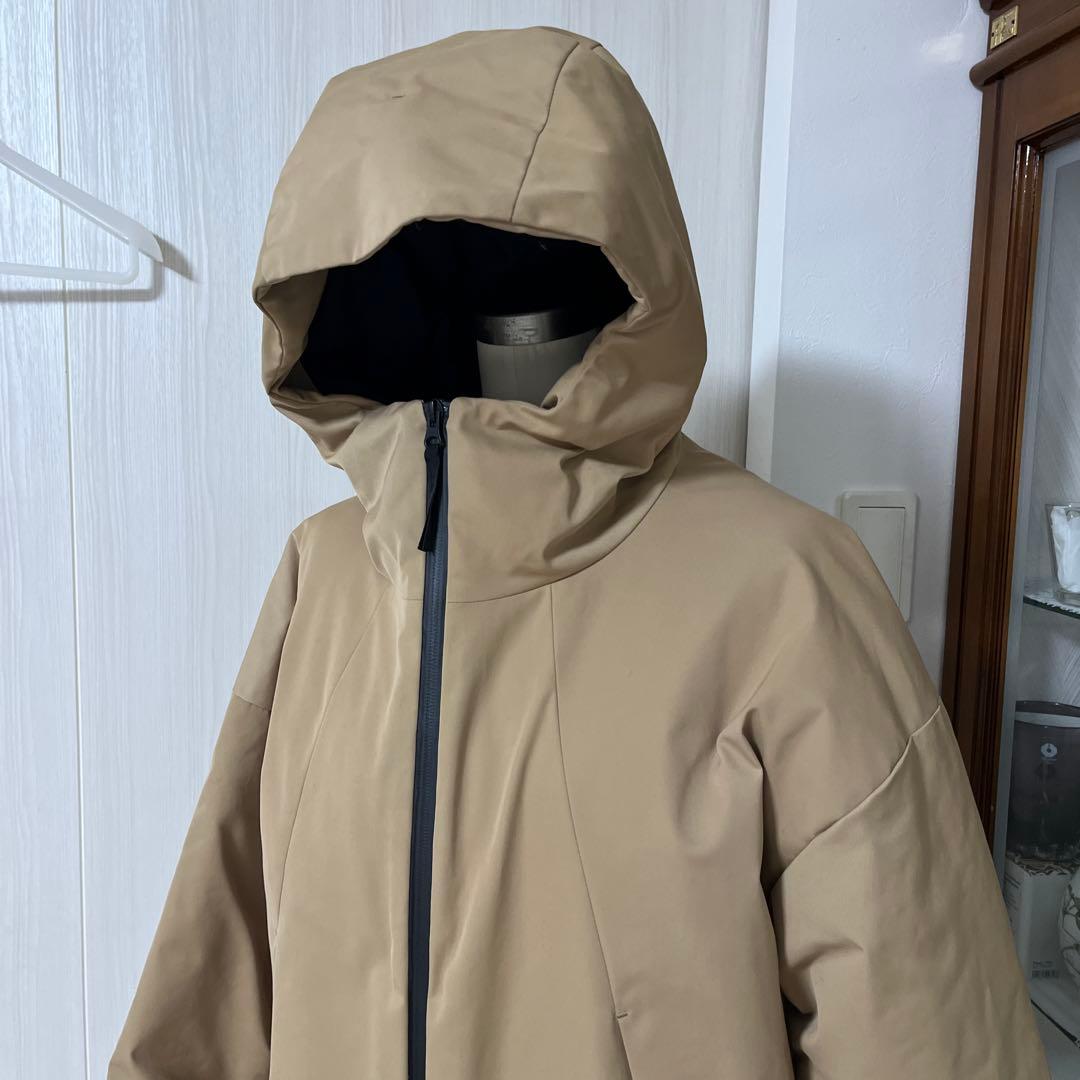 sacraraです。PLAIN PEOPLE ベージュ ダウンコート