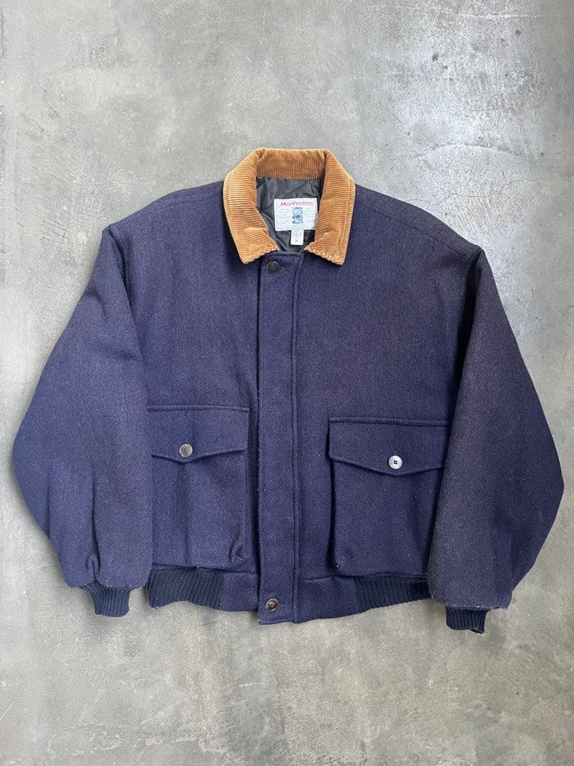 【古着】　短丈ブルゾン 80s USA製