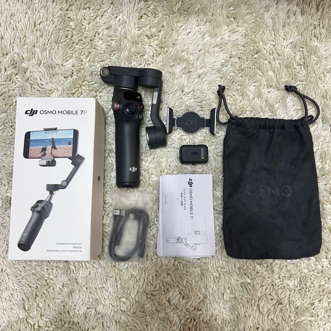 DJI Osmo Mobile 7P スマホ　スタビライザー　自撮り　ジンバル