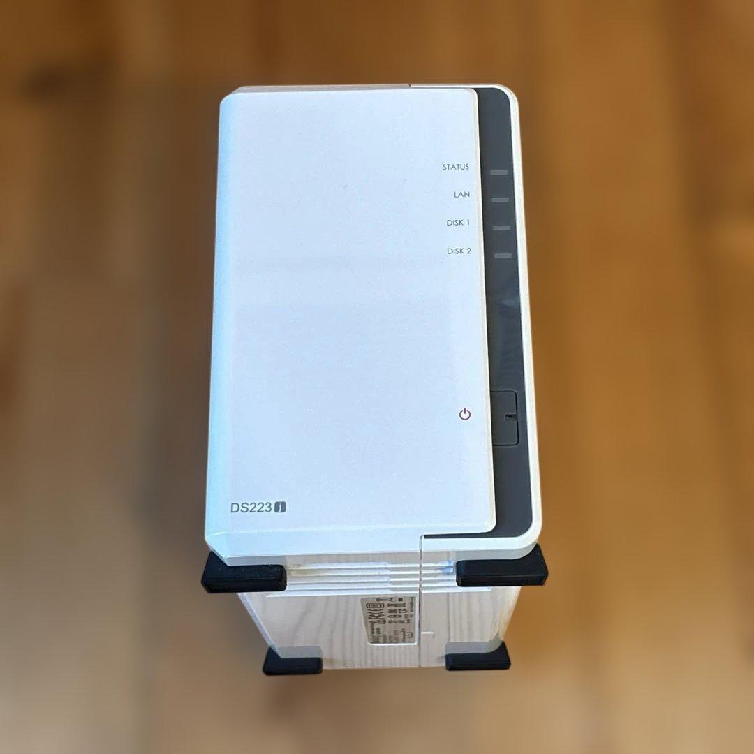 Synology NASキット 2ベイ DS223j/G ガイドブック付