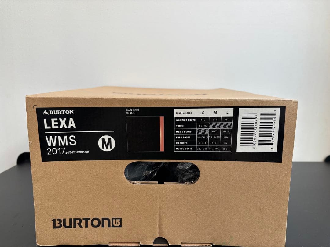 Burton LEXA WMS ビンディング Mサイズ 2017年
