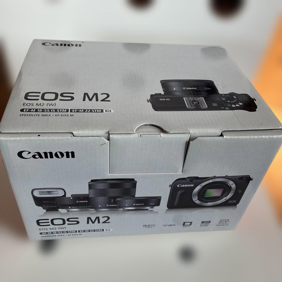 Canon EOS M2　ダブルレンズキット