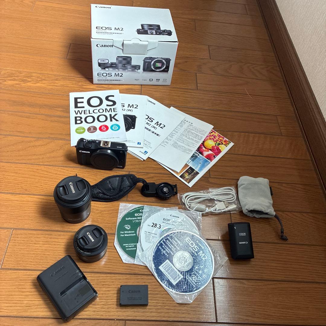 Canon EOS M2　ダブルレンズキット