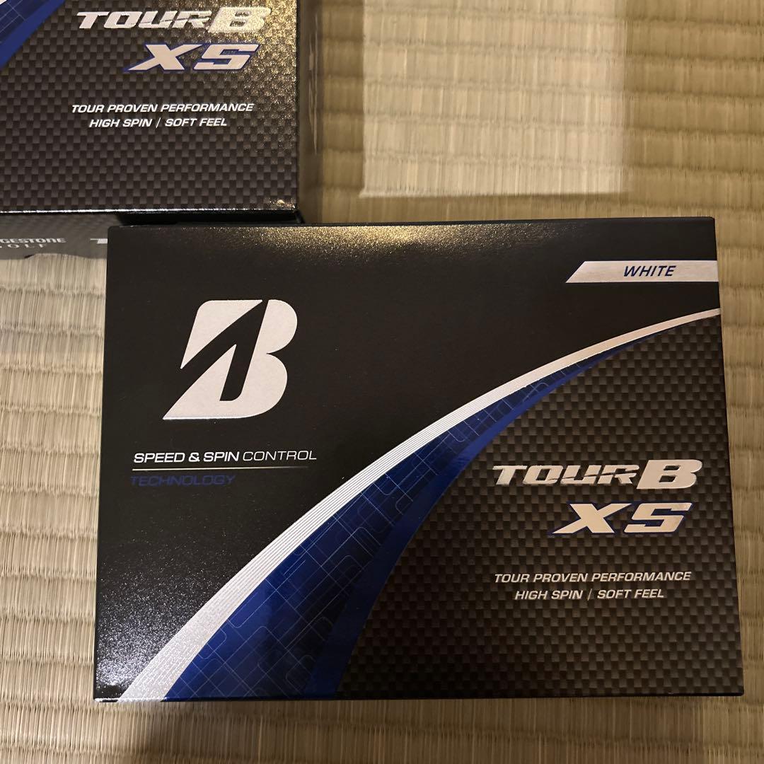ブリヂストン TOUR B XS ホワイト 3箱セット