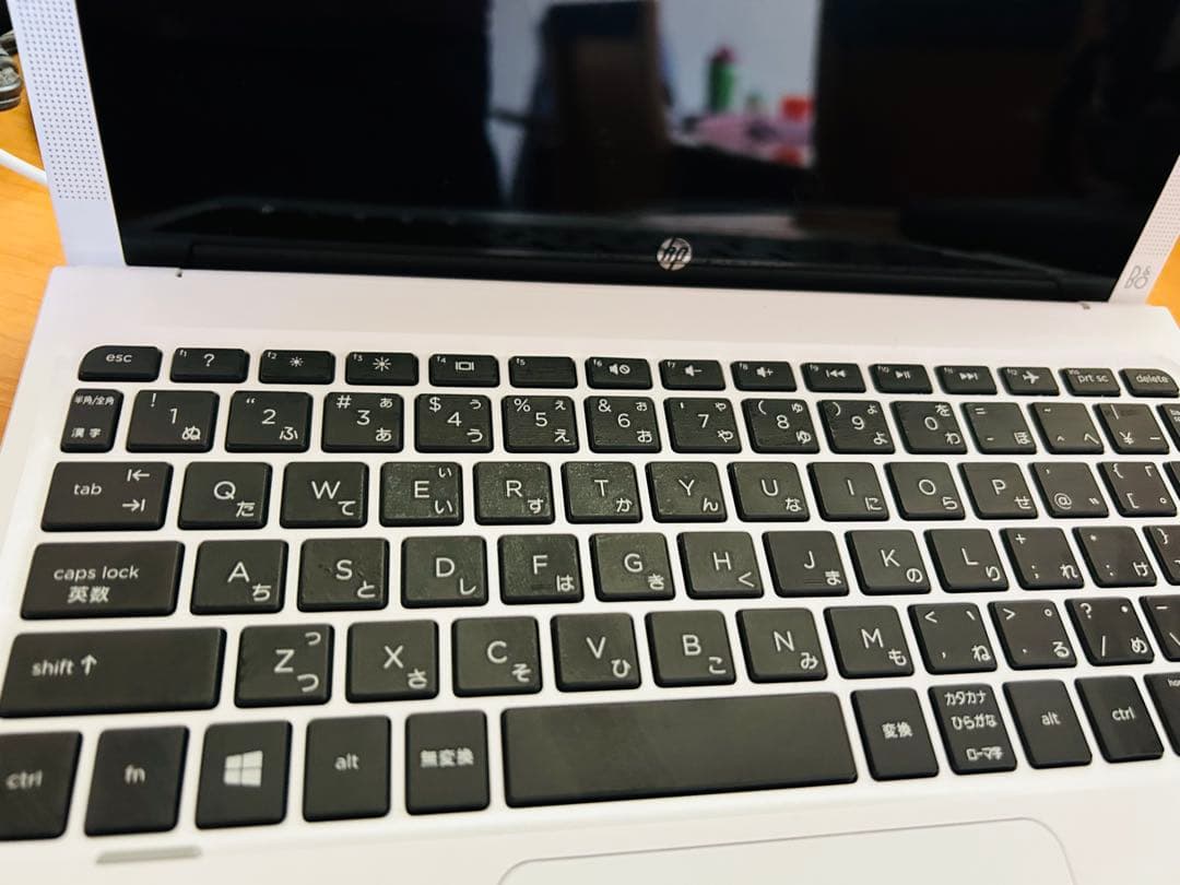 HP ノートPC ホワイト 日本語配列