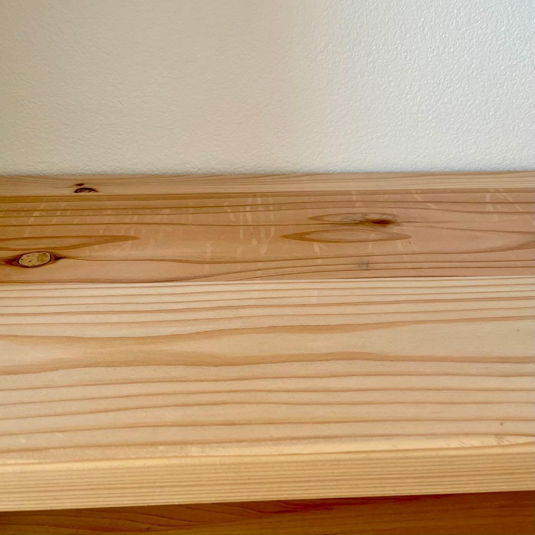 dinos 国産杉 薄型頑丈タワーシェルフ 幅90高さ179cm