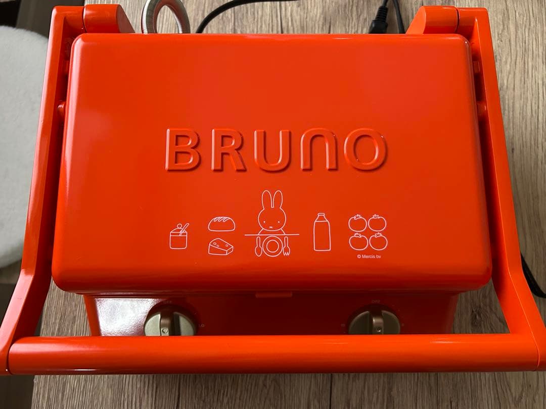 BRUNO ミッフィーグリルサンドメーカーダブル