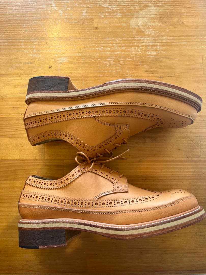 zucca ウイングチップシューズ M 24.0〜24.5cm