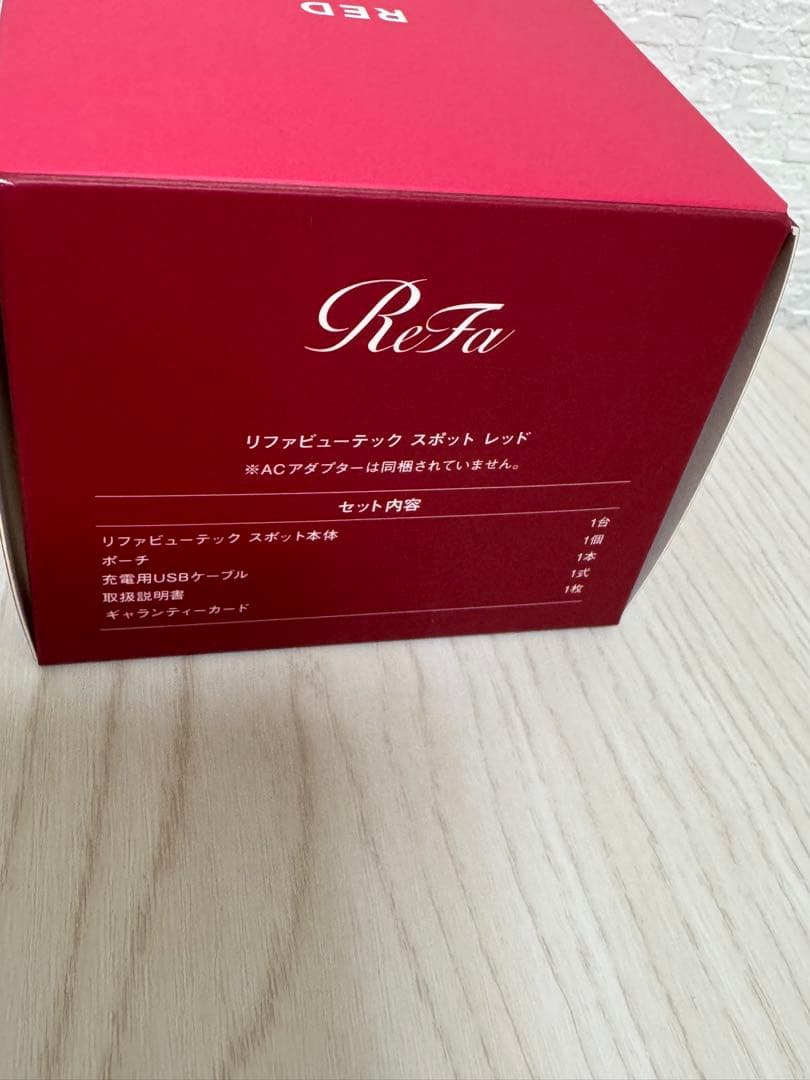 ReFa BEAUTECH SPOT レッド