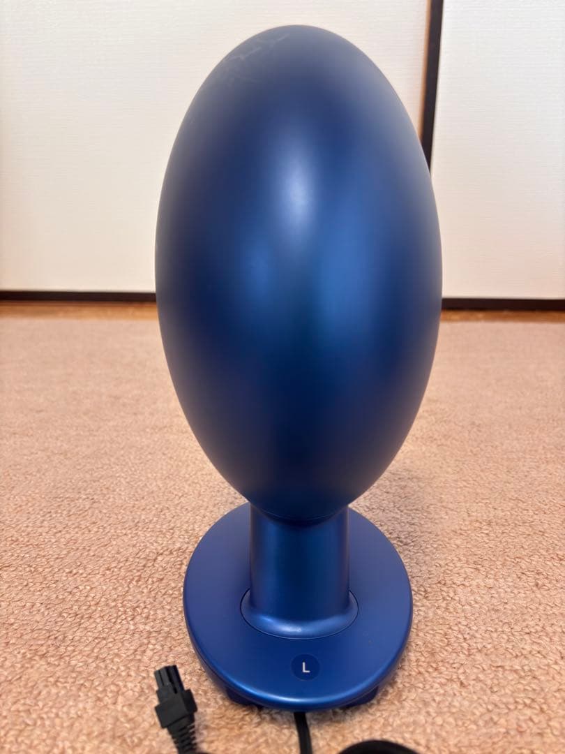 KEF ワイヤレススピーカー 青 卵型
