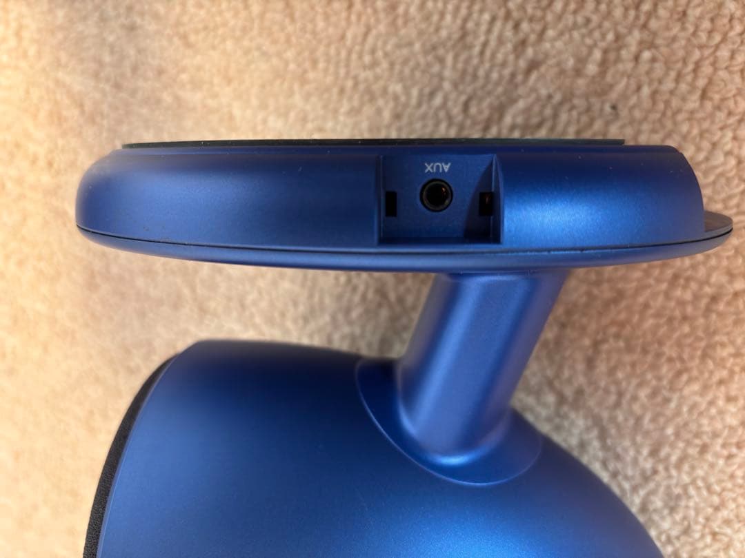 KEF ワイヤレススピーカー 青 卵型