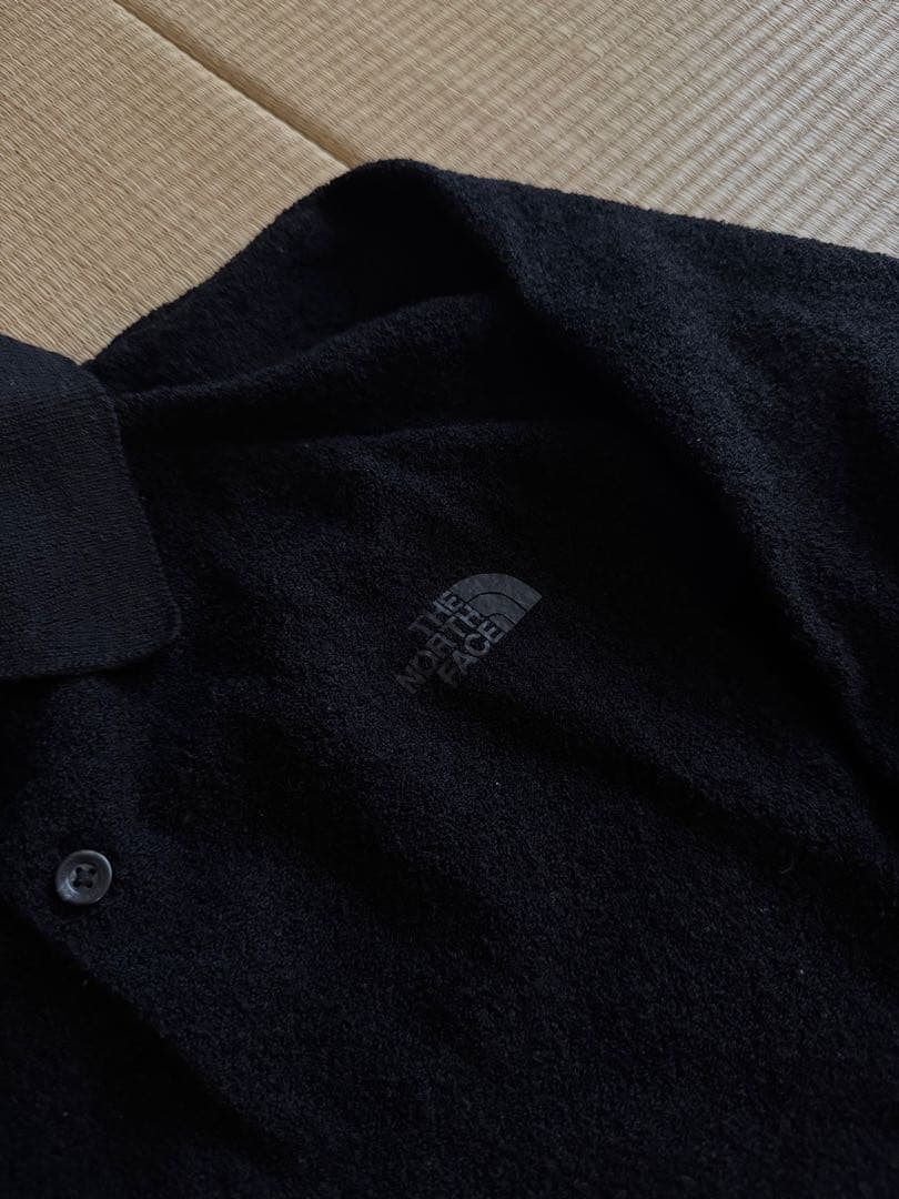 専用出品　THE NORTH FACE ブラックニットポロシャツ
