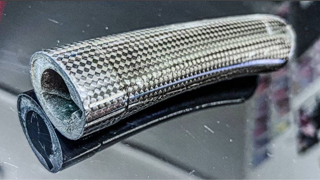 BCNR33 R33 GT-R 純正オプション カーボン サイドブレーキグリップ