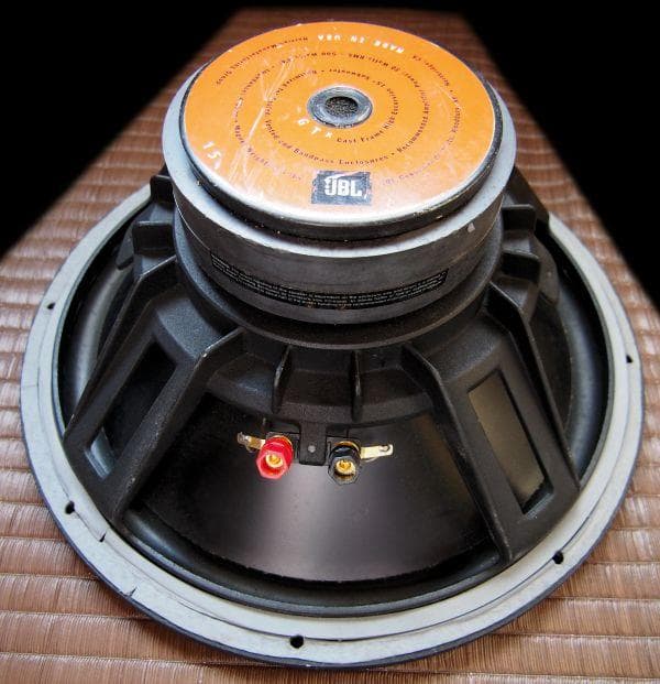 自作 JBL GTX15 38cm リアテック木目調仕上
