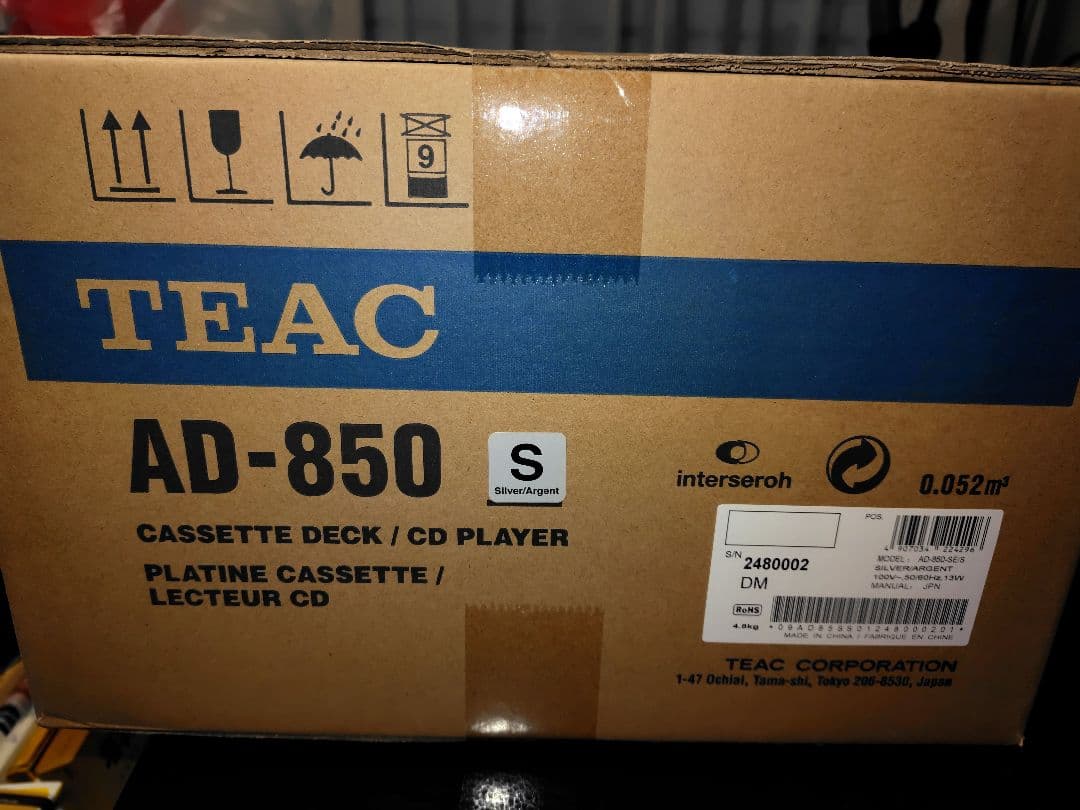 TEAC AD-850 カセットデッキ/CDプレーヤー　（西やん　専用）