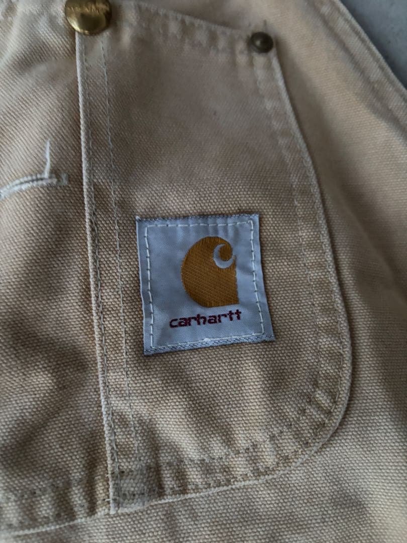 チ*イ様 80s〜 Carhartt エプロン ダブルニー ペインター パンツ